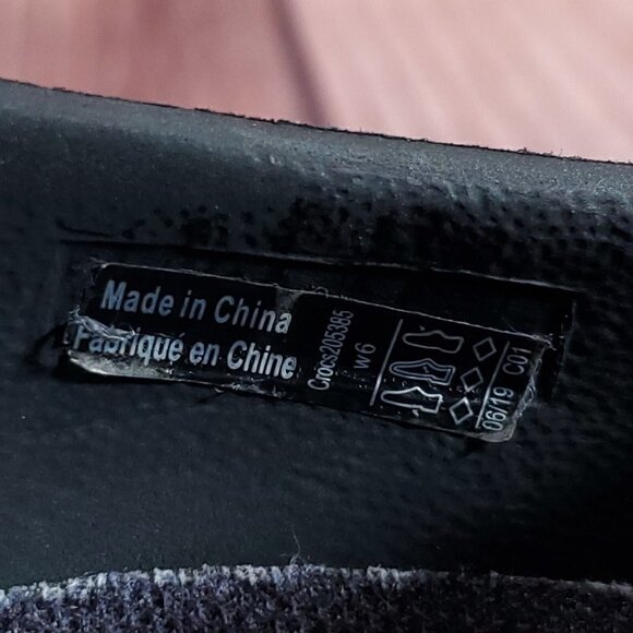 Crocs Womens 6 Neria Pro II Clog Multi Floral Slip Resistant Work Shoes 205385 - Picture 15 of 15